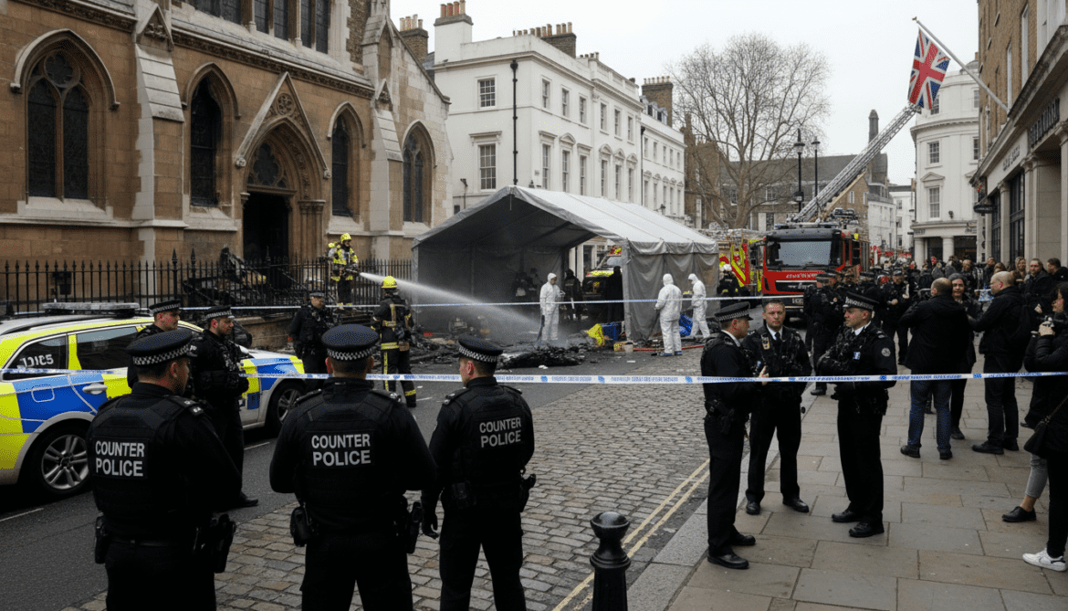 Arson attacks on London synagogues prompt British counterterror police takeover