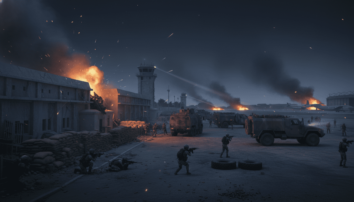 Bamako under attack as Mali military reports barracks and airport targeted