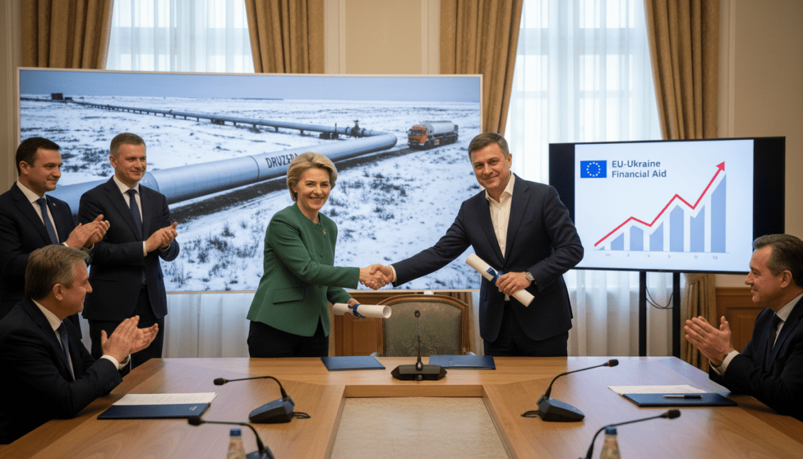 EU approves Ukraine loan after Druzhba pipeline resumes oil deliveries to Hungary