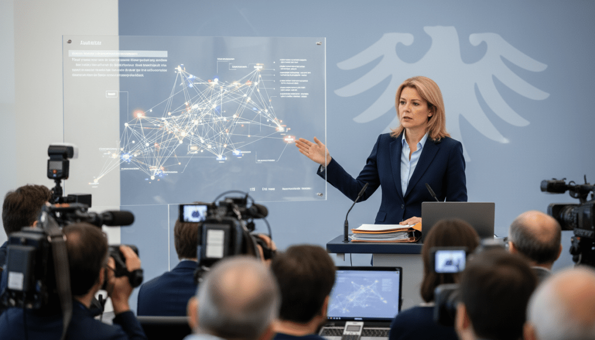 Economy Minister Katherina Reiche acknowledges email metadata review of 36 staff accounts