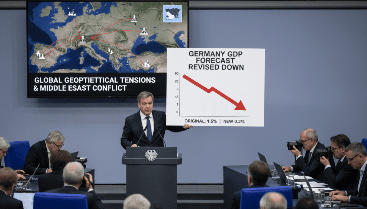 Economy Minister Reiche Lowers Germany Growth Forecasts Over Iran War