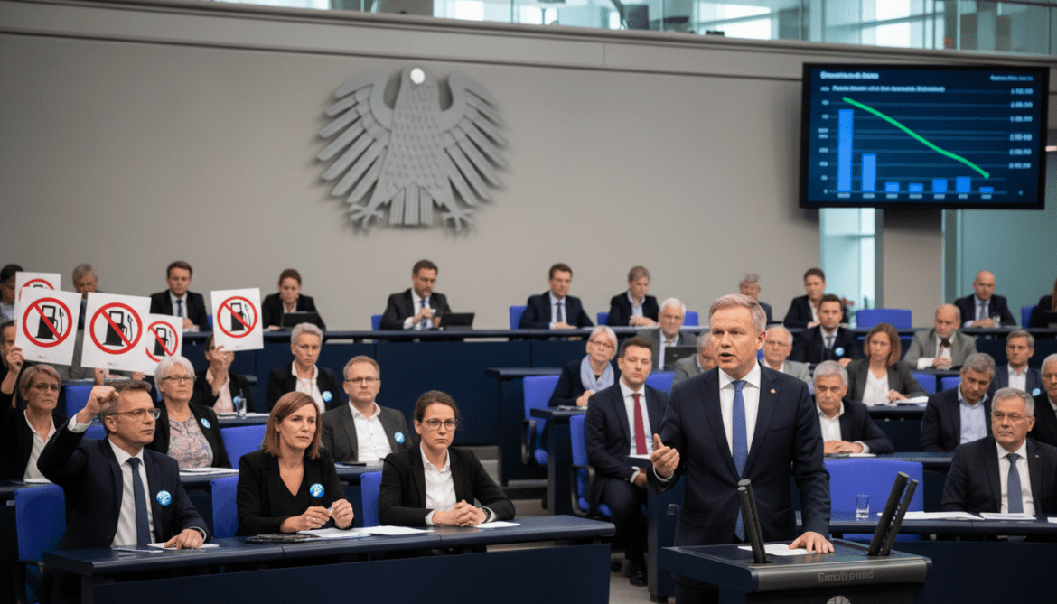 German Finance Ministry denies windfall as Bundestag rejects AfD fuel rebate claims