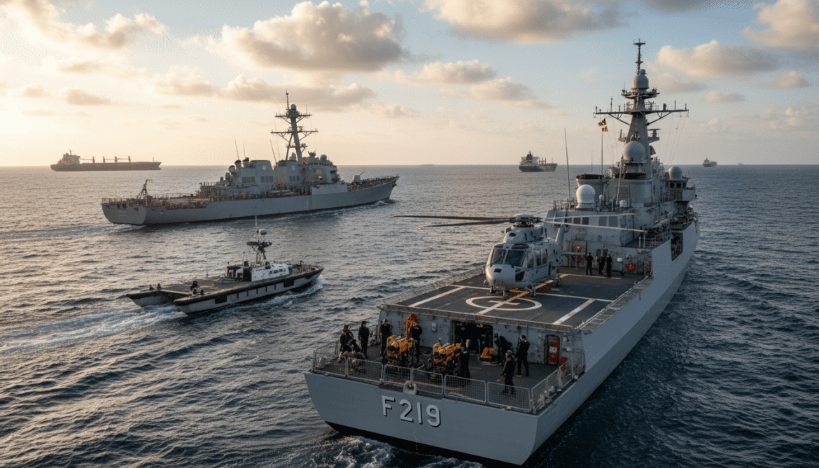 Germany Pledges Mine‑clearing and Surveillance to Protect Freedom of Navigation, Seeks US Role