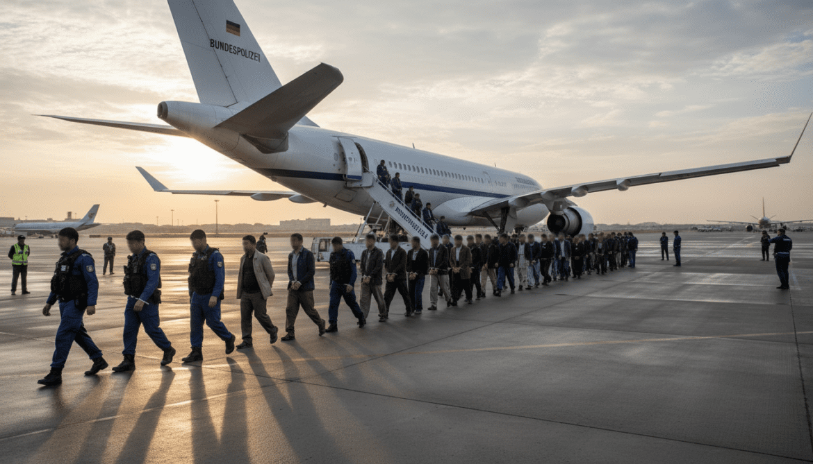 Germany deports 25 Afghan inmates flown from detention centers