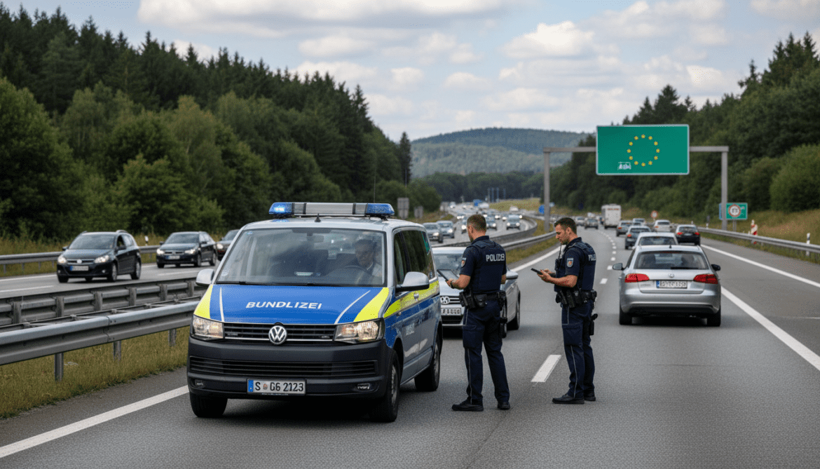 Germany replaces A64 stationary border checks with mobile controls after court ruling