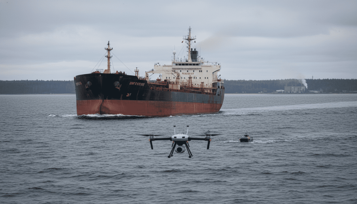 Greenpeace finds Ukrainian drone attacks slow Russia's shadow tanker fleet in Baltic