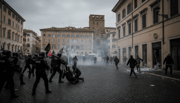 Italy's Liberation Day marred by Rome shooting and nationwide clashes
