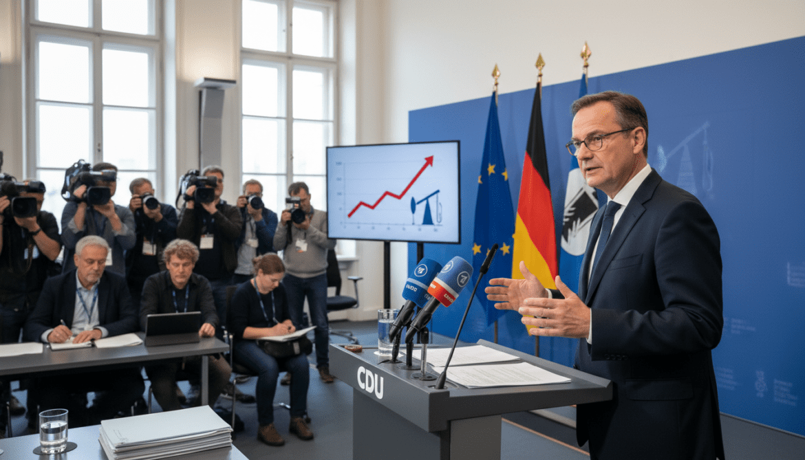 Merz warns of no short-term fuel price relief as coalition prepares measures