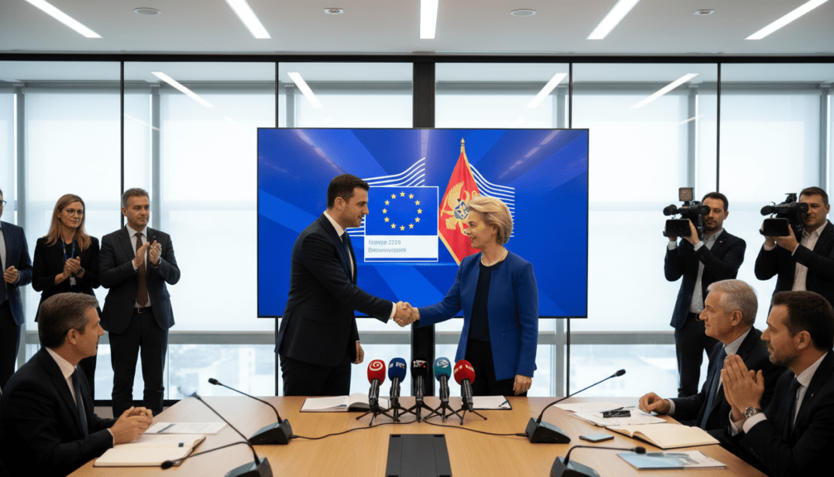 Montenegro targets EU membership by 2028 as Commission hails progress