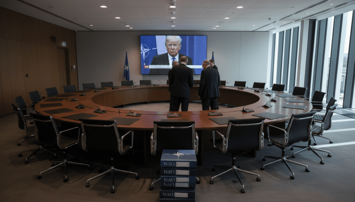 NATO considers cutting annual summits amid Trump criticism