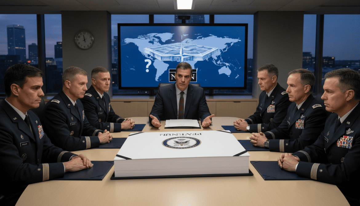 Pentagon document reportedly considers suspending Spain from NATO as Sánchez vows cooperation