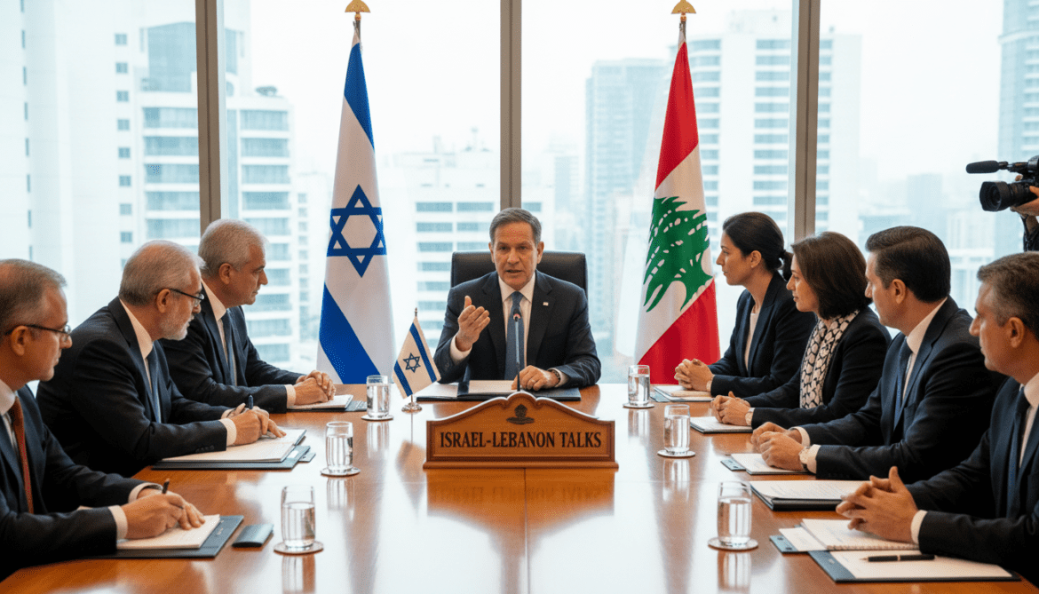 Rubio opens first direct Israel-Lebanon talks since 1983, urges phased peace framework