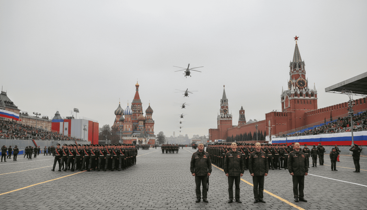 Russia omits heavy military hardware from Moscow Victory Day parade over drones