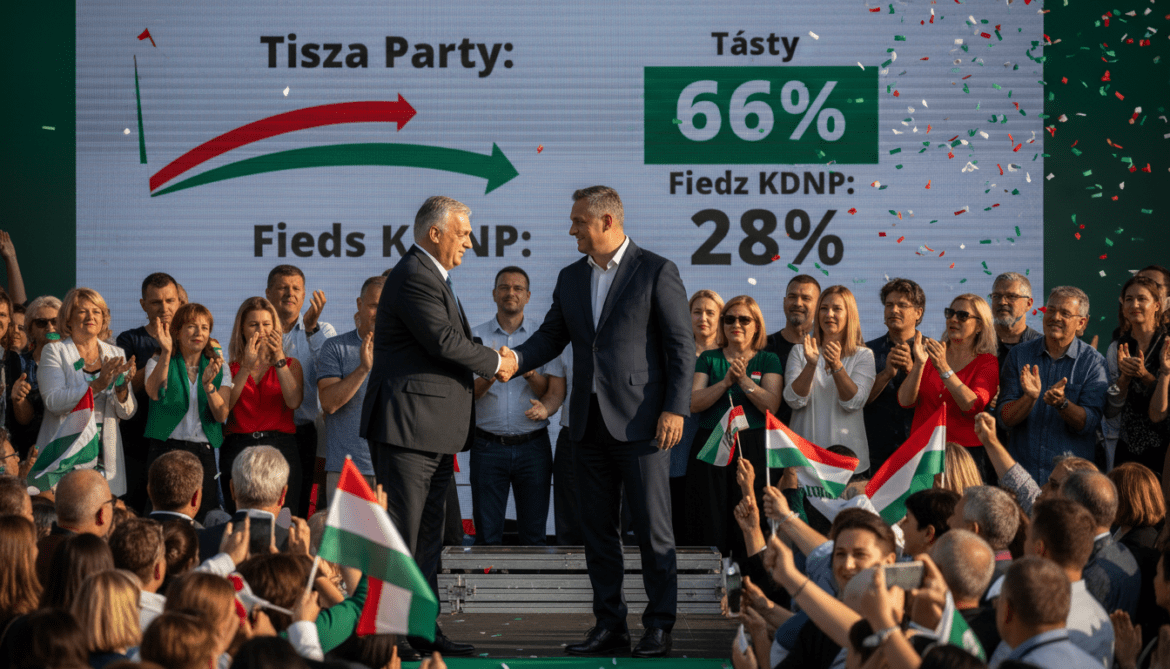 Tisza Party Secures Two-Thirds Majority as Orbán Congratulates Opponent