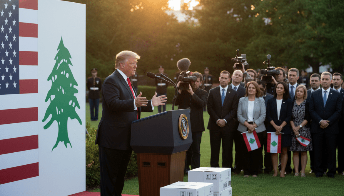 Trump announces US aid to Lebanon against Hezbollah, extends ceasefire three weeks