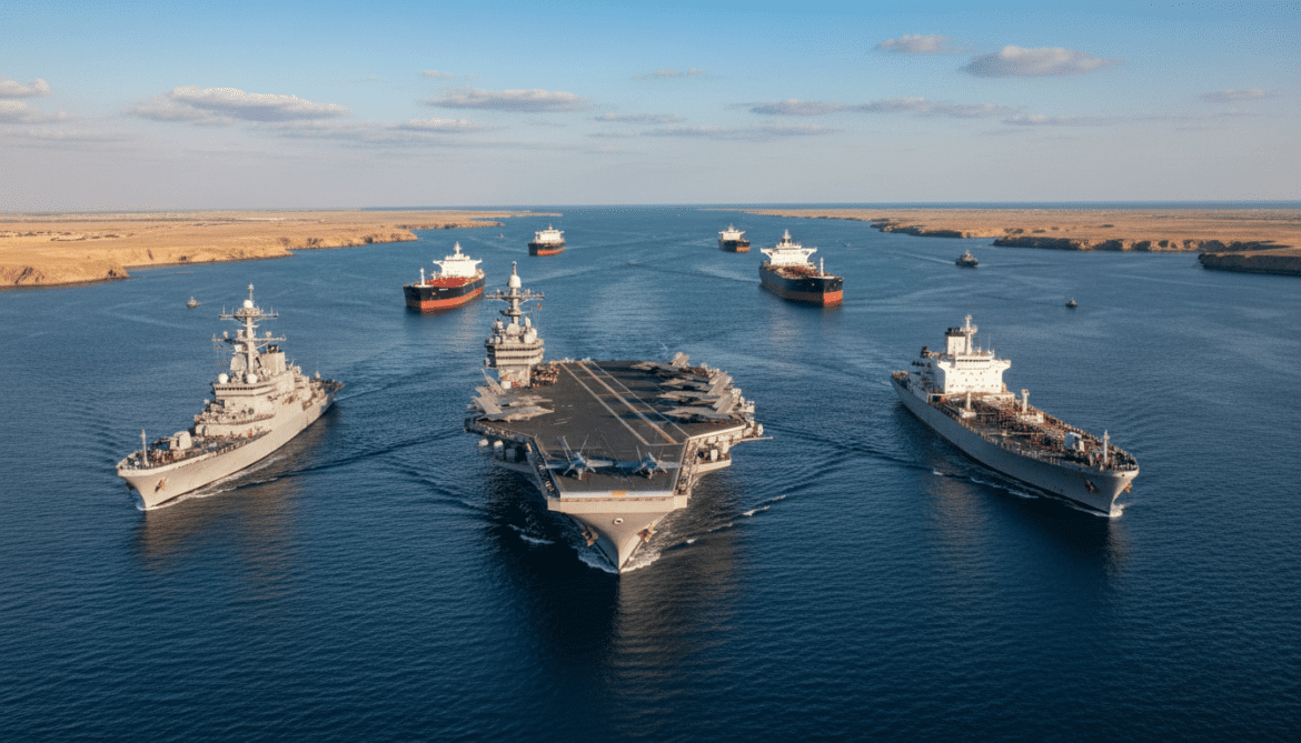 US Announces Blockade of Strait of Hormuz to Cut Iranian Oil Exports