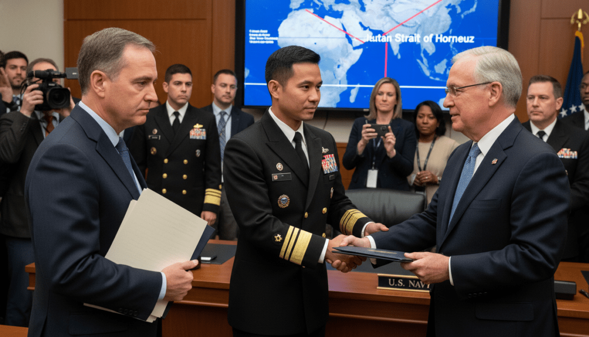 US Navy Secretary ousted amid Hormuz blockade as Hung Cao named acting