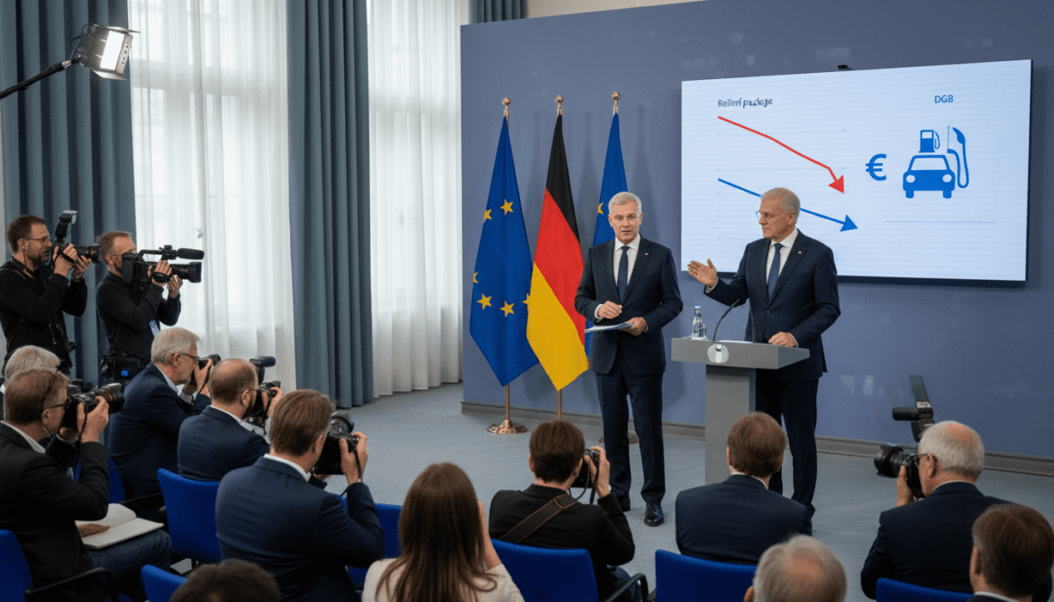 Union and SPD unveil fuel relief package to help motorists