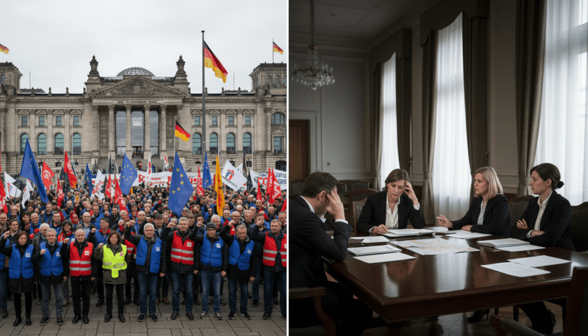 Union pushes for reform decisions as German coalition faces deepening crisis