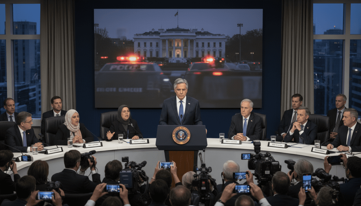 Washington gala shooting prompts world leaders to condemn attempted attack