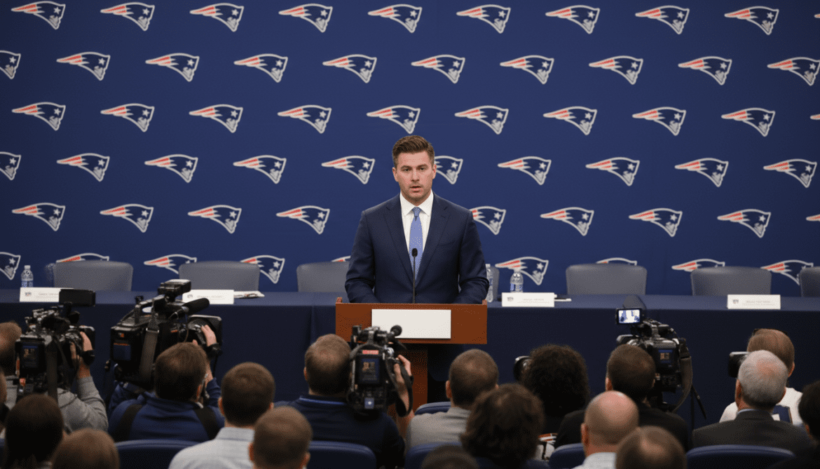 Mike Vrabel Skips Patriots Pre-Draft Press Conference as Eliot Wolf Conducts