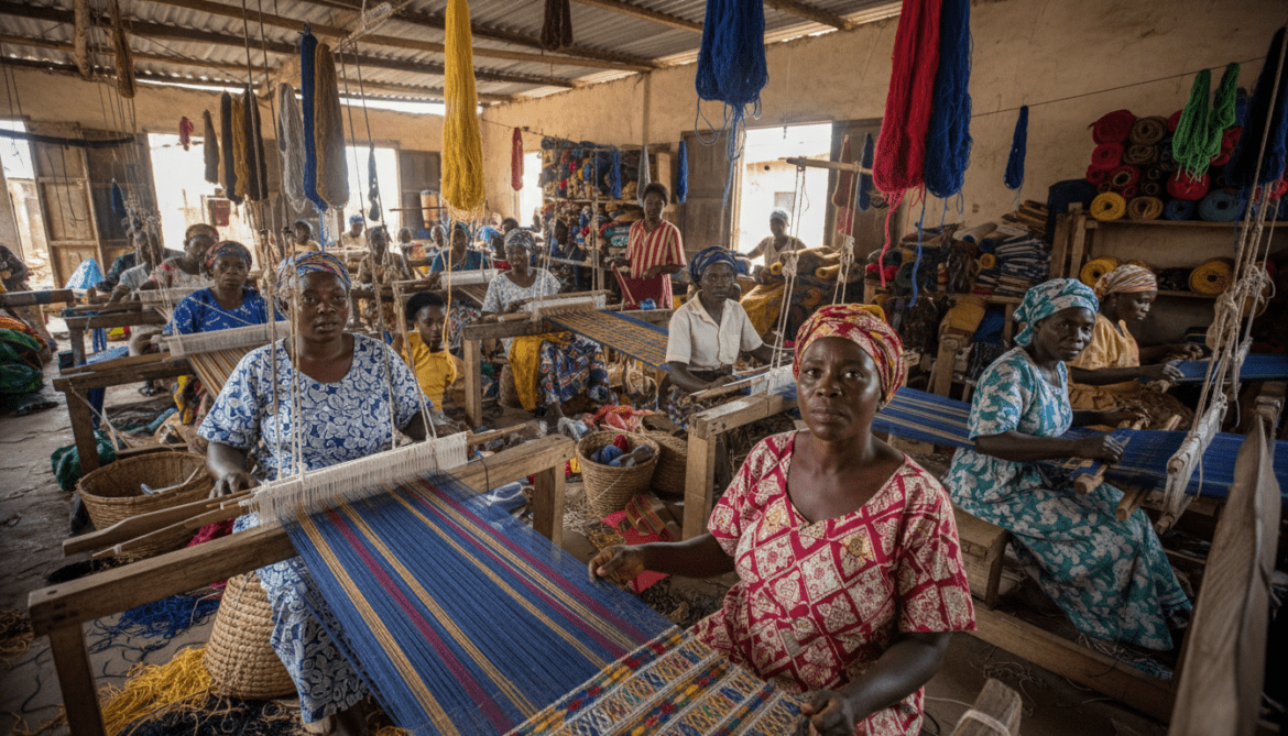Aso-oke weavers in Iseyin reject mechanisation as global demand surges