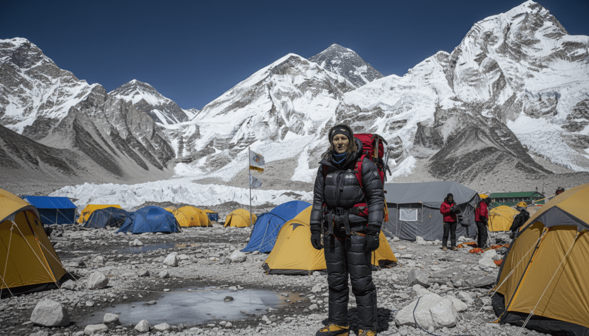 Anja Blacha Reaches Khumbu Base Camp, Begins Push for Lhotse and Shishapangma