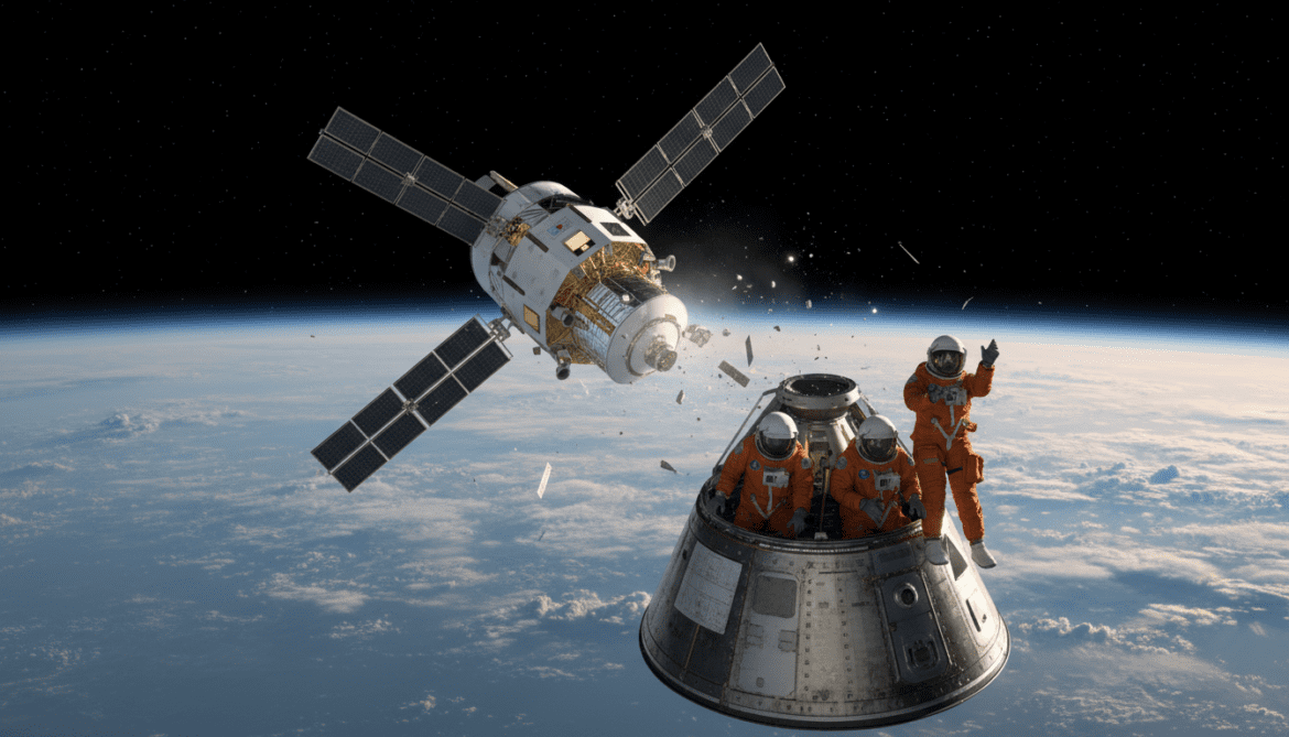 Artemis crew jettisons European service module ahead of fiery Earth reentry