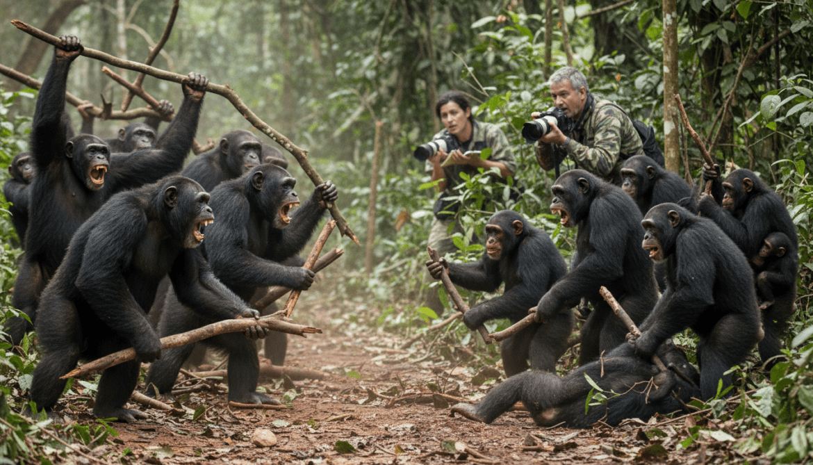 Chimpanzees in Uganda split into rival factions, researchers document lethal violence