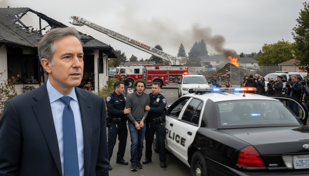 Arson suspect arrested after second fire threat following Sam Altman home attack