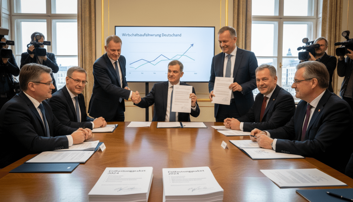 Union and SPD approve relief package reviving fuel discount and tax-free bonuses