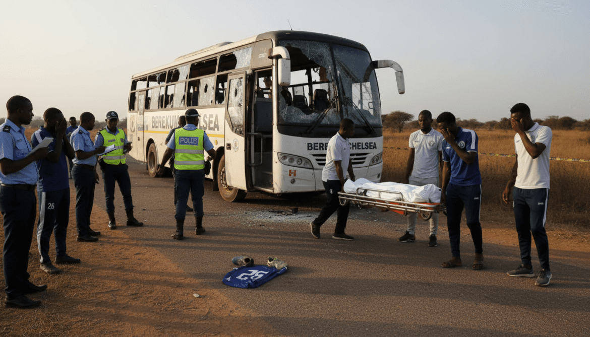 Berekum Chelsea player Dominic Frimpong killed in armed attack on team bus