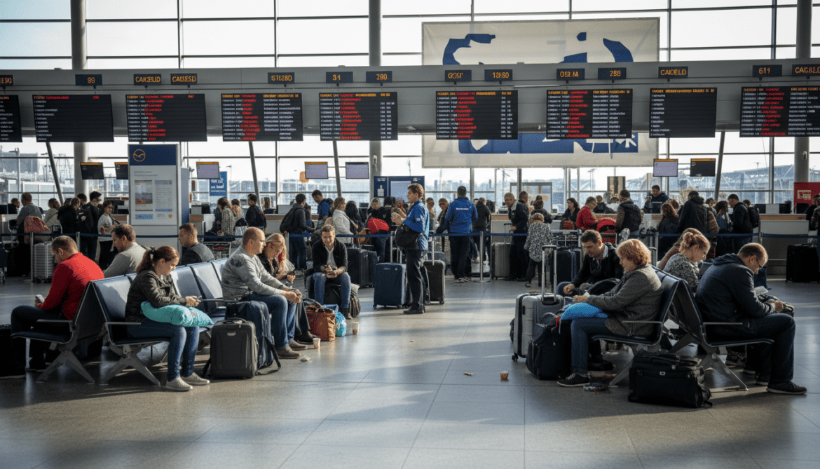 Lufthansa strike cancels hundreds of flights and disrupts Easter return travel