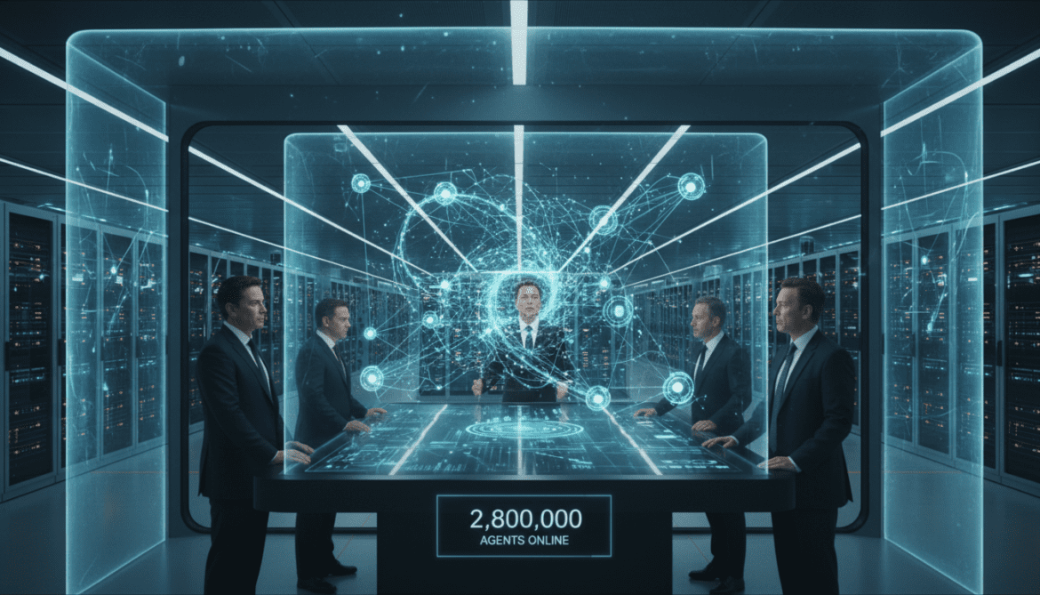 Moltbook launches with 2.8 million autonomous AI agents, excluding humans