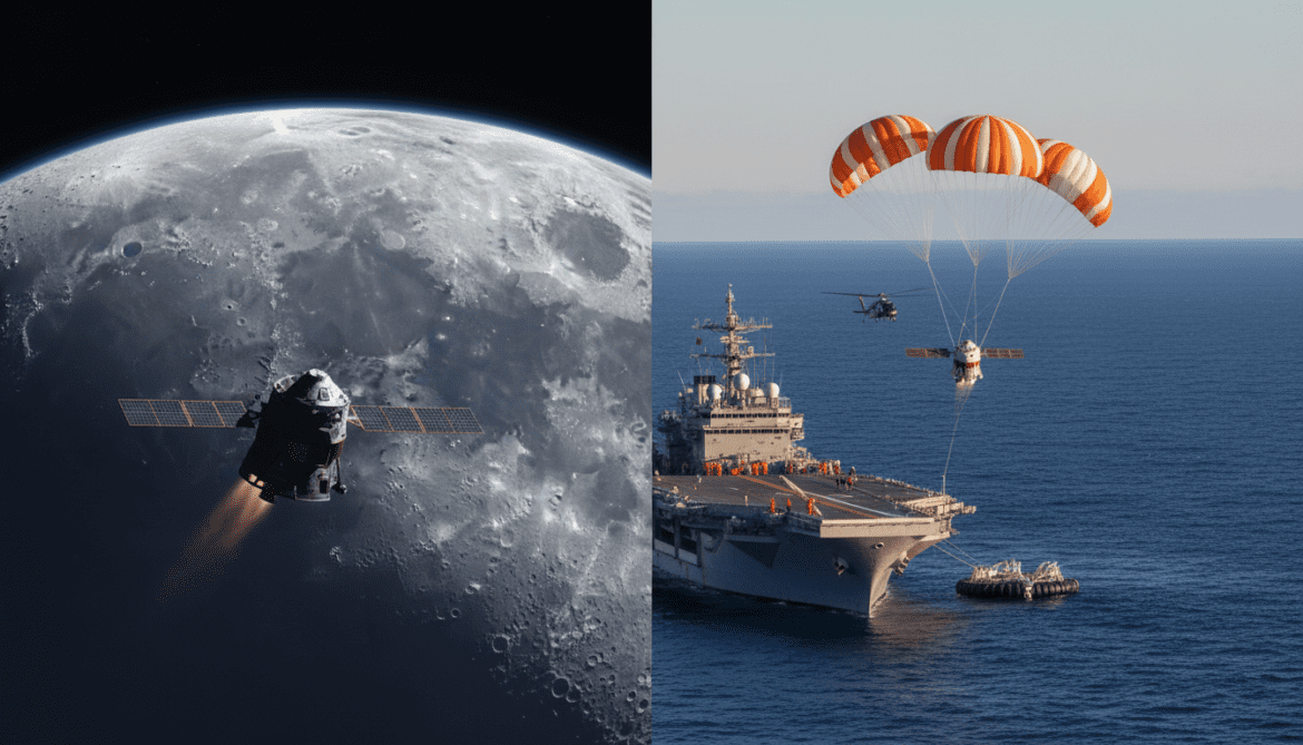 Artemis 2 completes far-side Moon flyby as Orion prepares Pacific splashdown