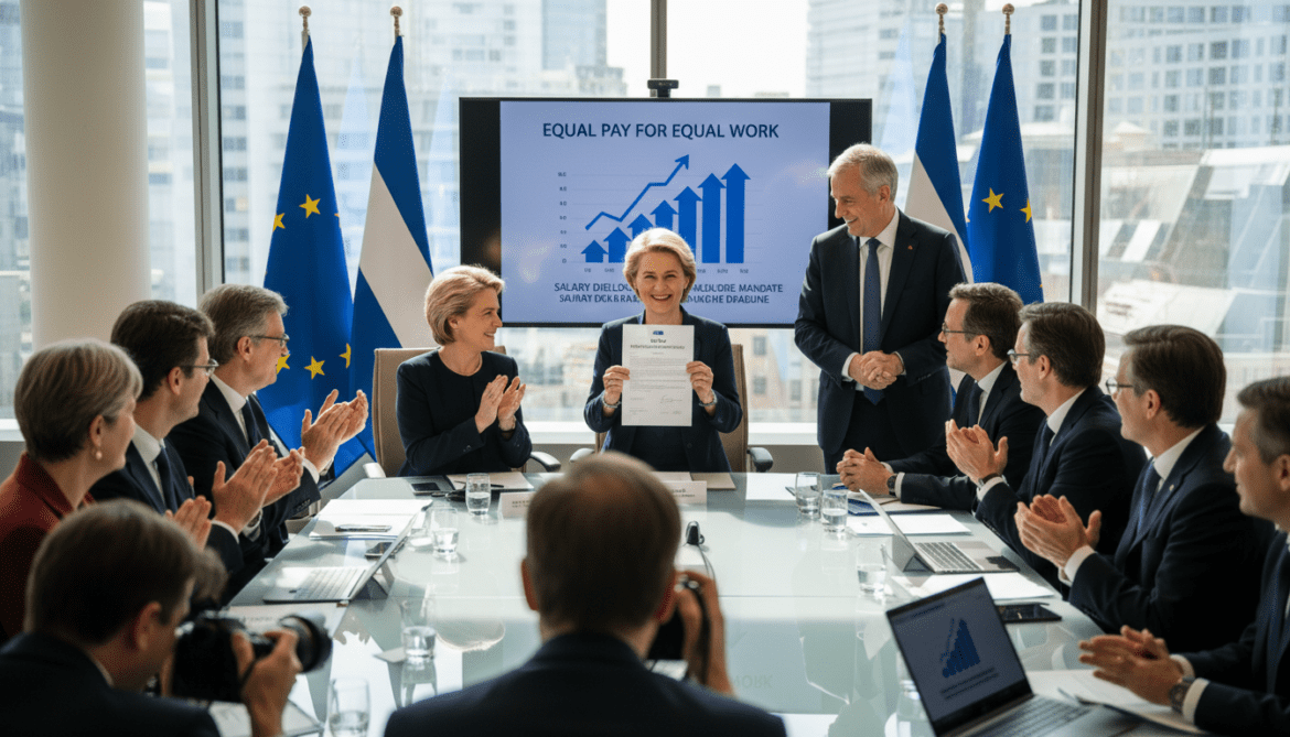 EU Pay Transparency Directive requires employers to disclose salaries from June 8