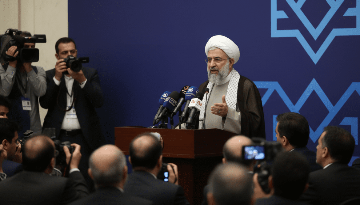 Hezbollah’s Naim Qassem rejects Washington talks as ploy to disarm group