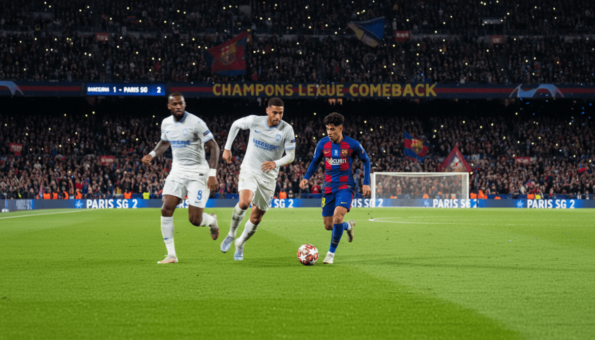 Lamine Yamal channels Neymar and LeBron as Barcelona seeks Champions League comeback
