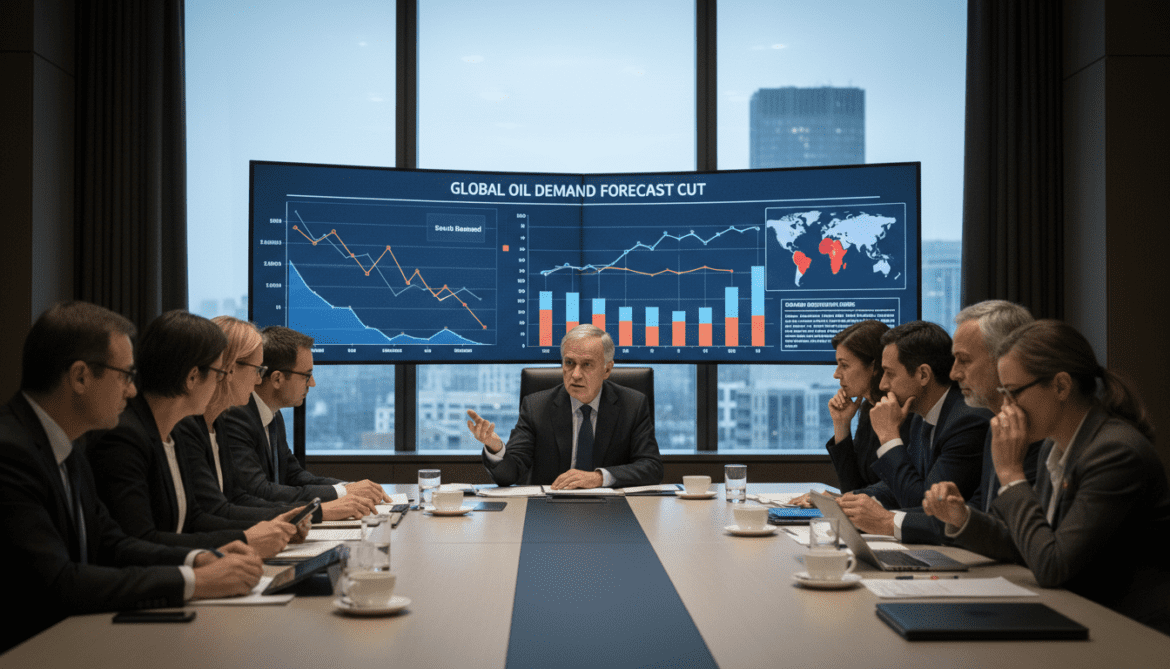 IEA cuts global oil demand forecast and warns of widening demand destruction