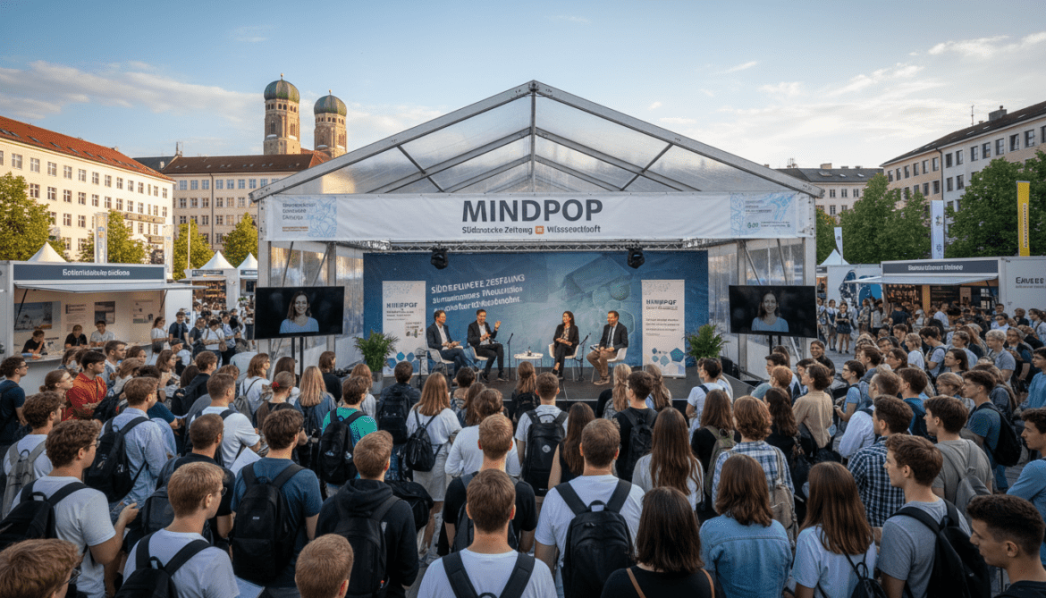 MINDPOP festival debuts in Munich as Süddeutsche Zeitung brings journalism and science