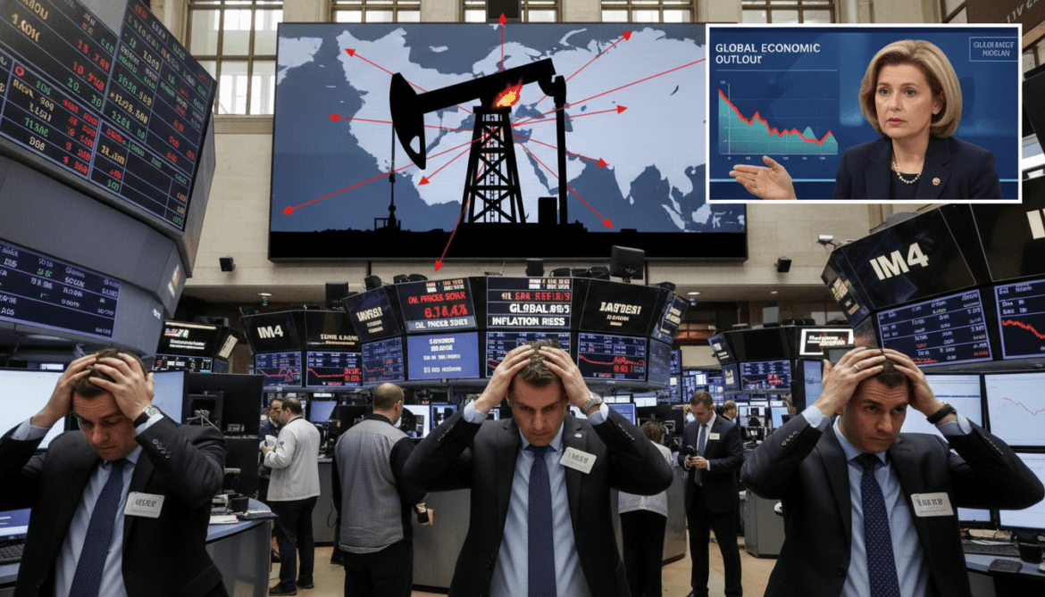 IMF warns war in Iran will slow global growth and lift inflation