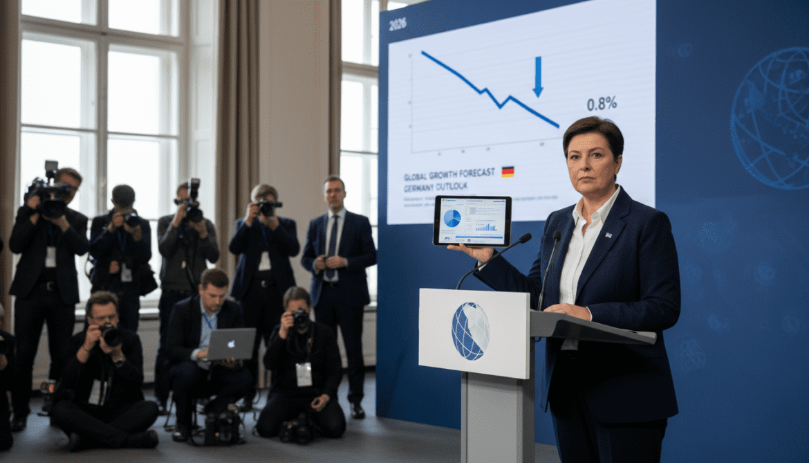 IMF downgrades global growth forecast, lowers Germany 2026 outlook to 0.8 percent