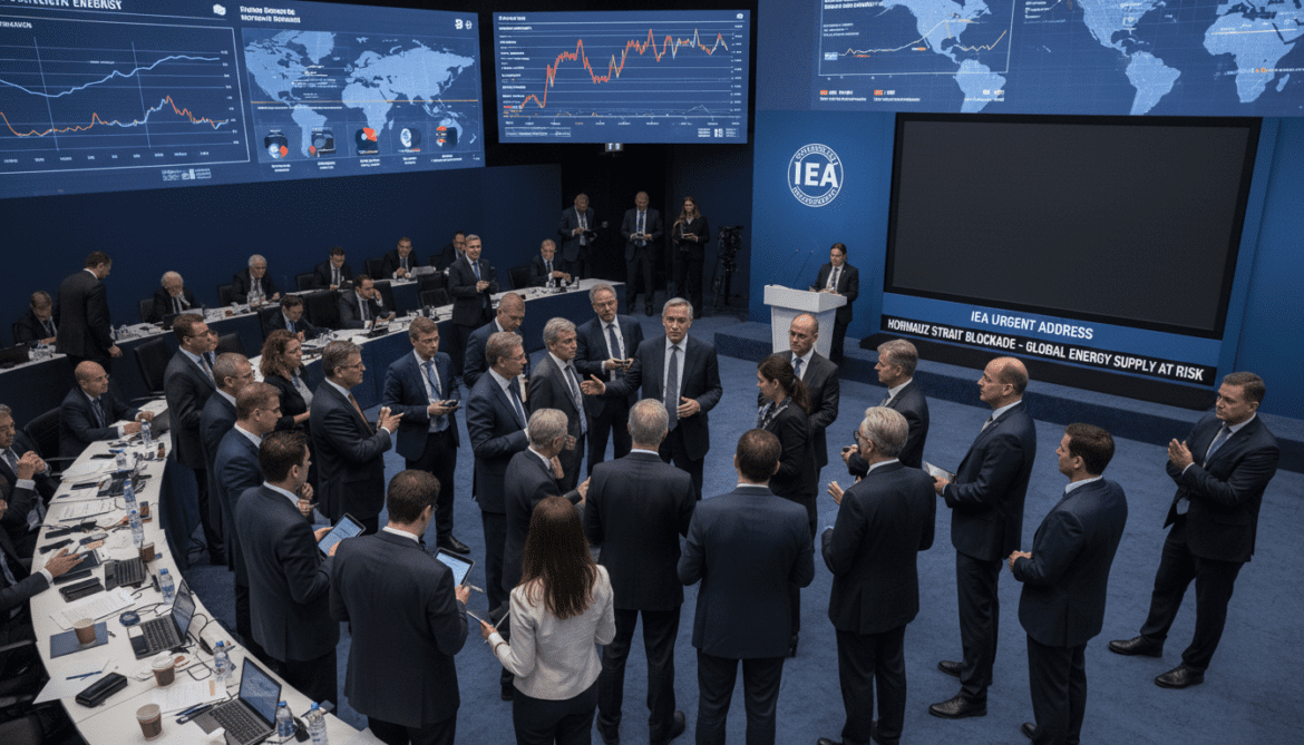 IEA warns of severe April energy disruption after Hormuz Strait blockade