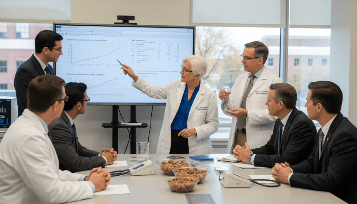 Walnuts reduce blood pressure and cut cardiovascular risk in Penn State trial