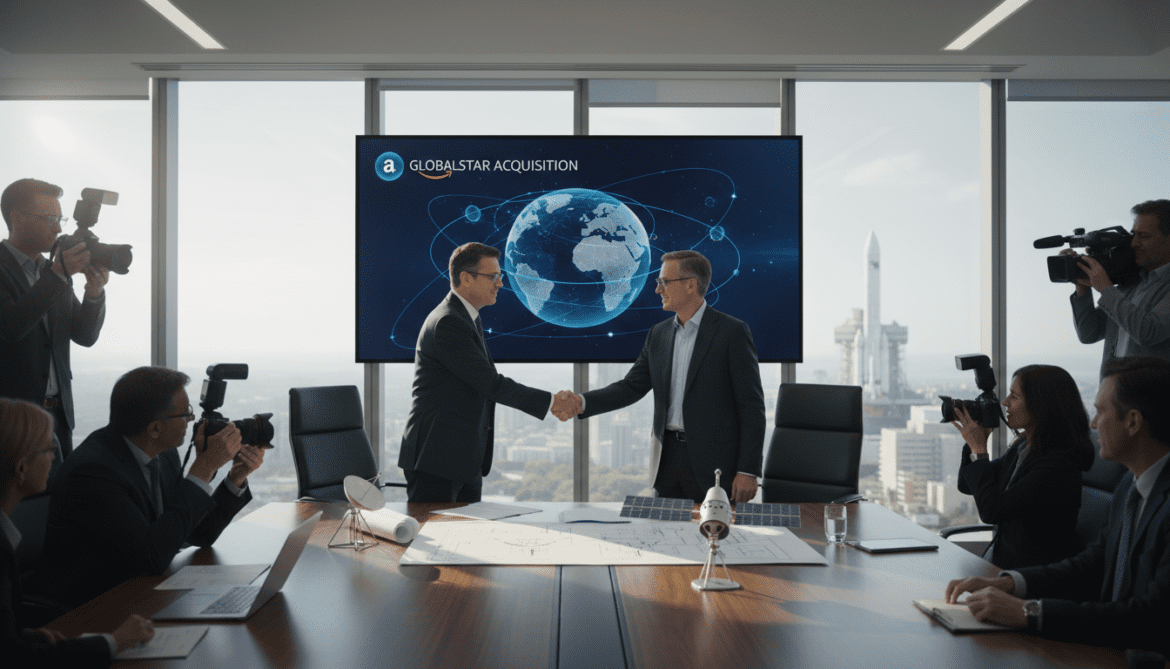Amazon moves to buy Globalstar to challenge Starlink