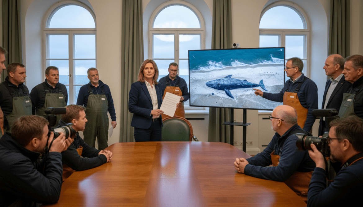 Stranded humpback whale Timmy rescue approved by Mecklenburg-Vorpommern minister
