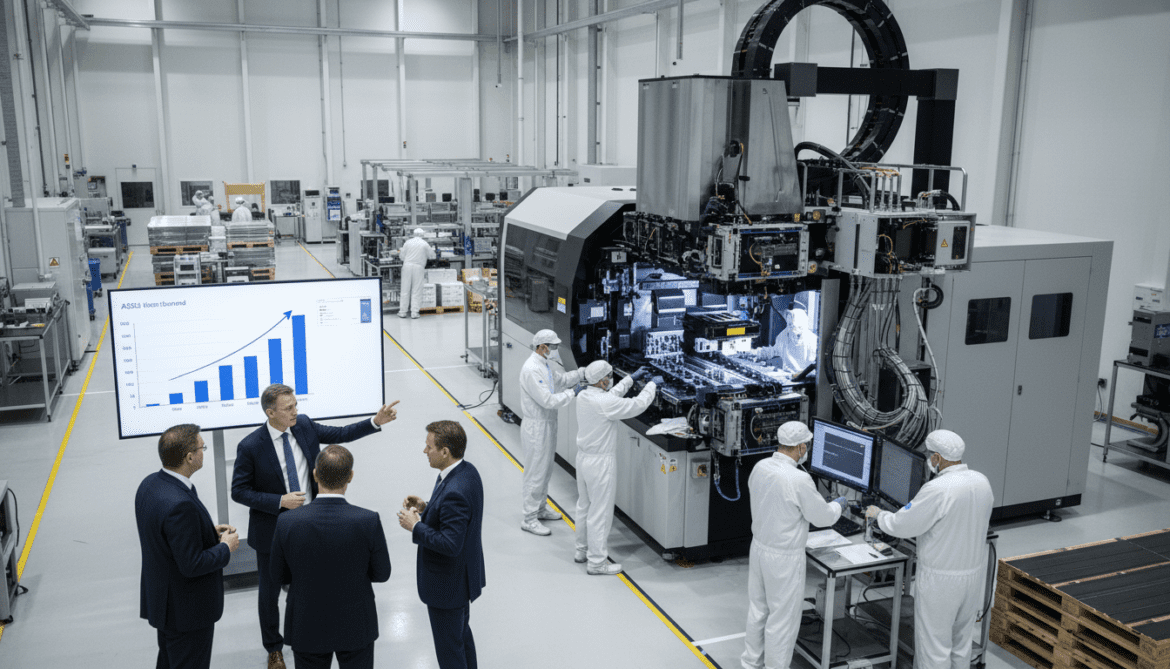 ASML raises revenue forecast as AI drives global chip demand