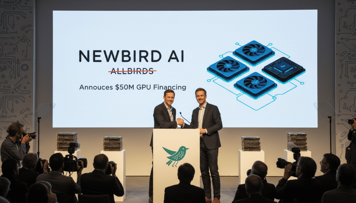 Allbirds rebrands as NewBird AI and announces $50M GPU financing