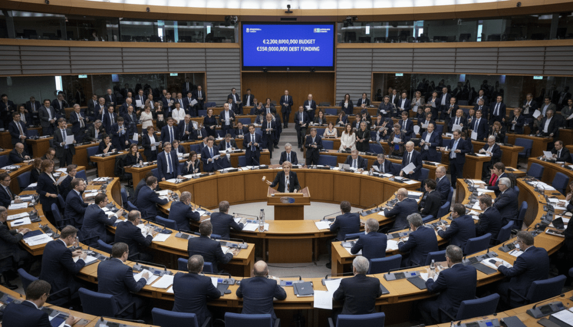 EU budget: Parliament demands €2.2 trillion and €550 billion debt funds