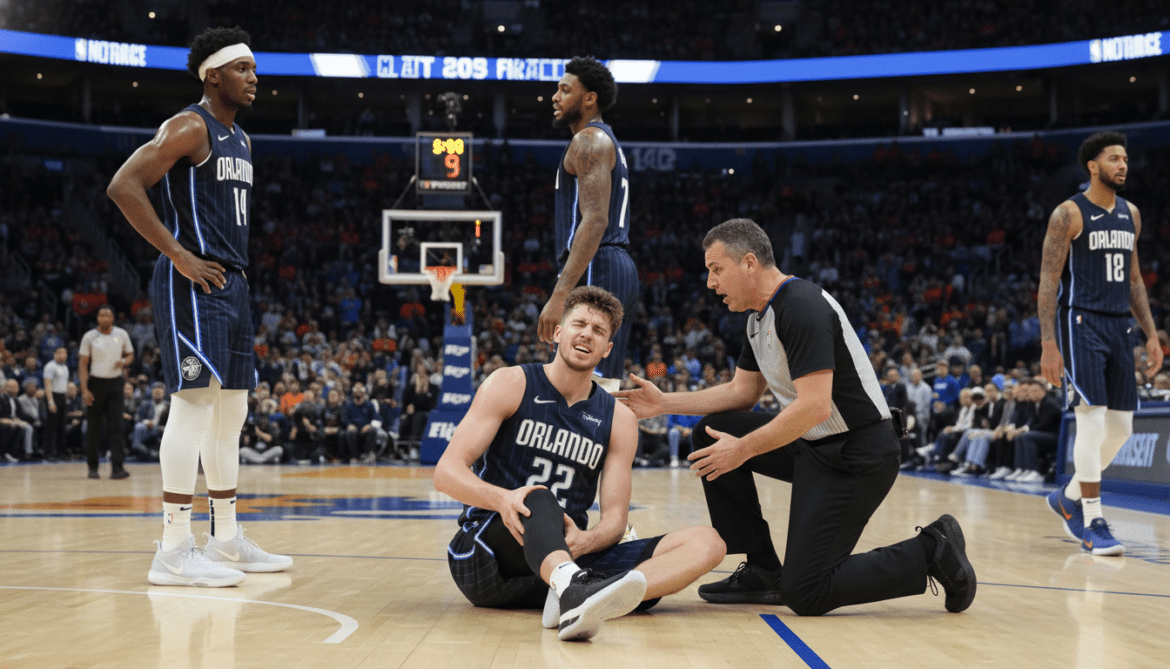Franz Wagner injury casts doubt on Orlando Magic title hopes